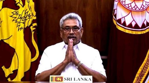 سری لنکا کے صدر نے اپنے عہدے سے دیا استعفیٰ